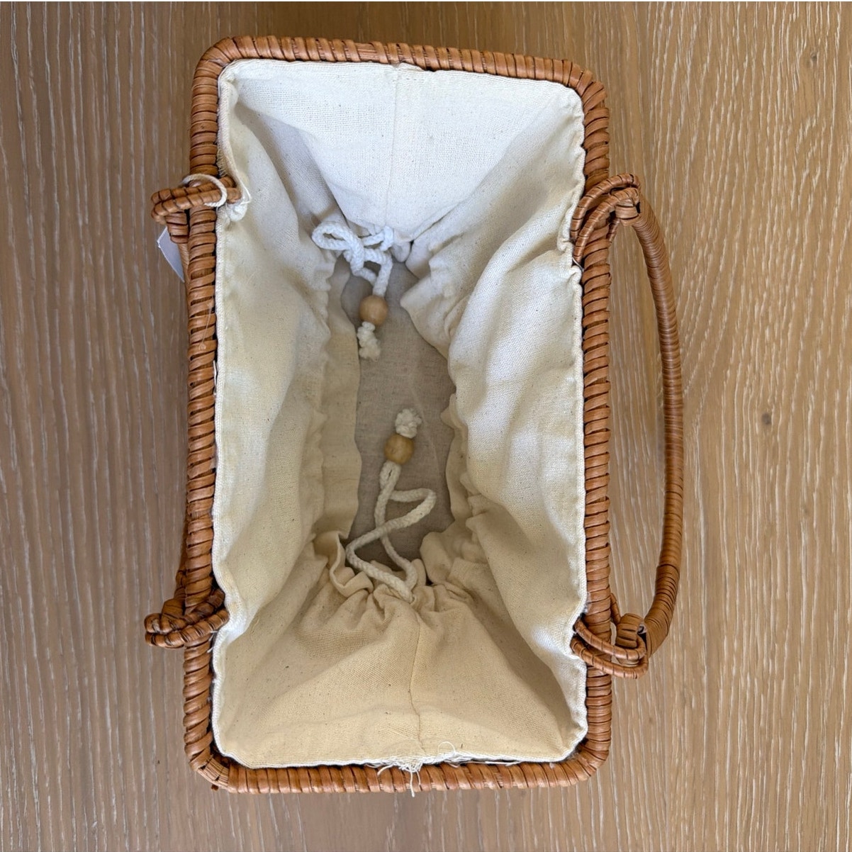 Casa Clara Rattan Bag Ophelia Tan Cream — image 3 of 5